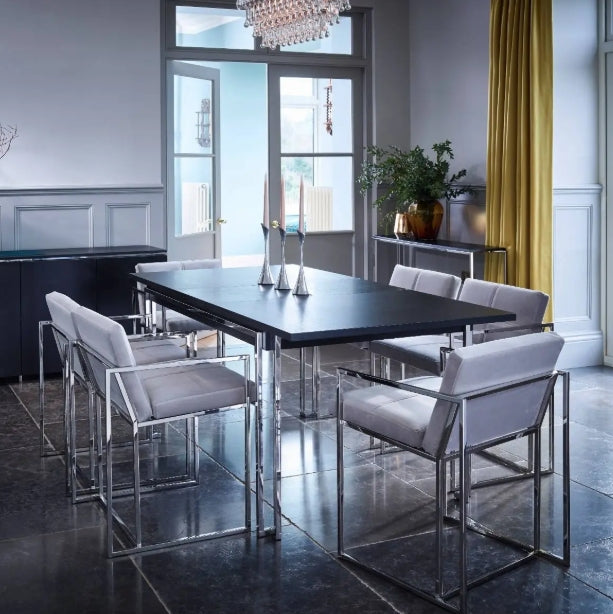 Federico Extending Dining Table - Black