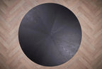 Cadiz Large Round Dining Table - Black