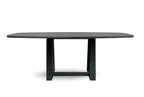 Cadiz Large Rectangular Dining Table - Black