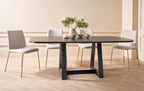 Cadiz Large Rectangular Dining Table - Black
