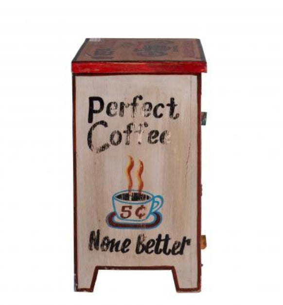 Hand Painted Vintage Cabinet