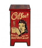 Hand Painted Vintage Cabinet