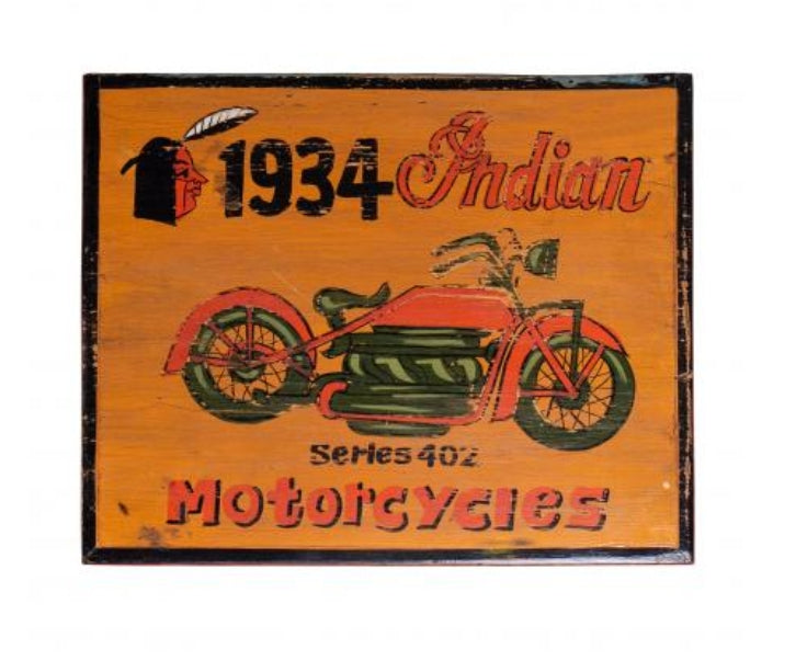 Hand Painted Vintage Cabinet