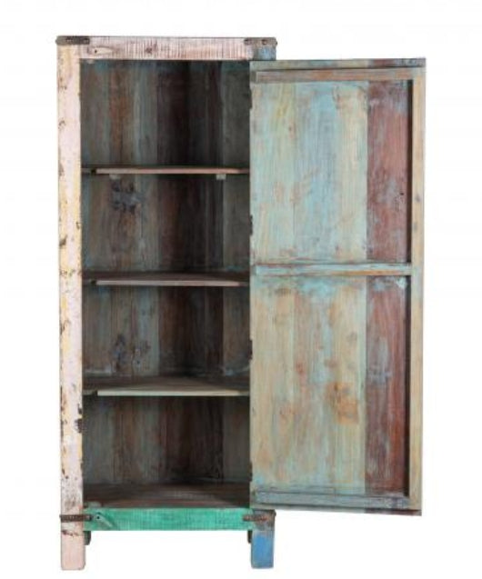 Hand Painted Vintage Circus Ad 1 Door Cabinet