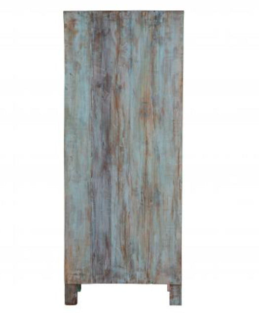 Hand Painted Vintage Circus Ad 1 Door Cabinet