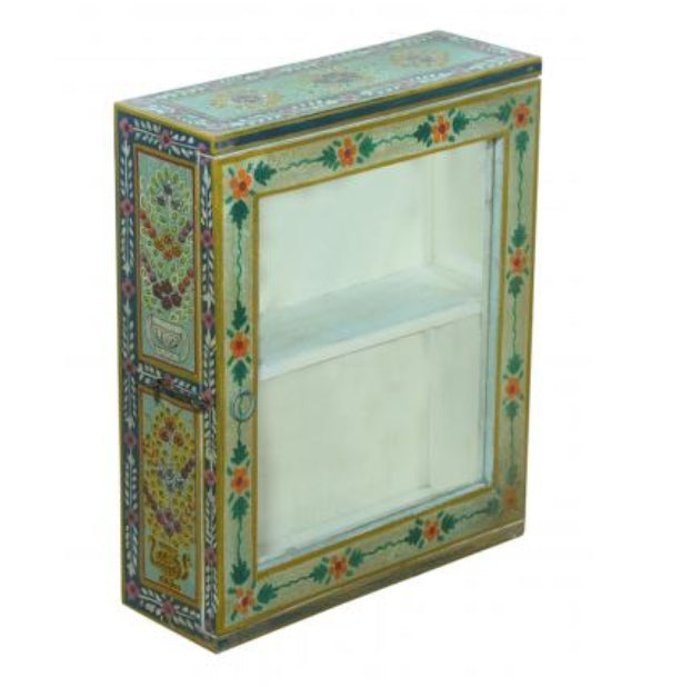 Hand Painted 1 Door Cabinet