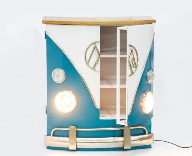 VW 2 Door Cabinet With Lights