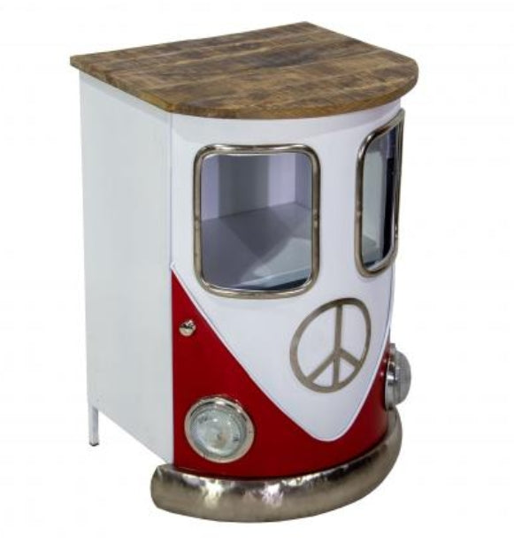 VW Side Table Red