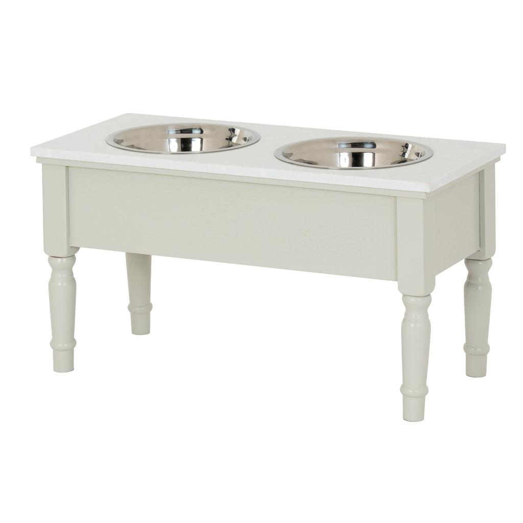 Serene Collection Pet Feeder Table 