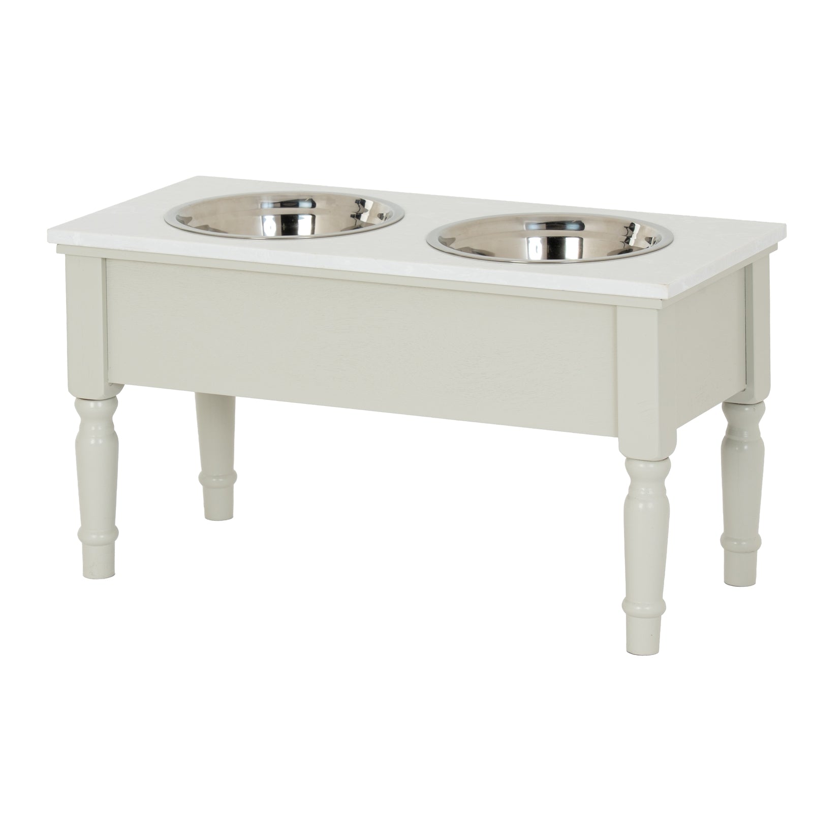 Serene Collection Pet Feeder Table 