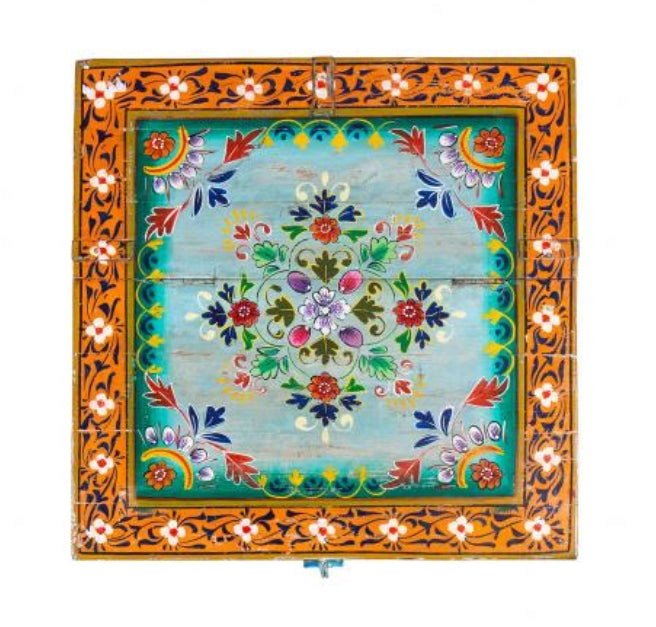Vintage Hand Painted Coffee Table top