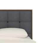 Calla Beds in Walnut/Grey - Double