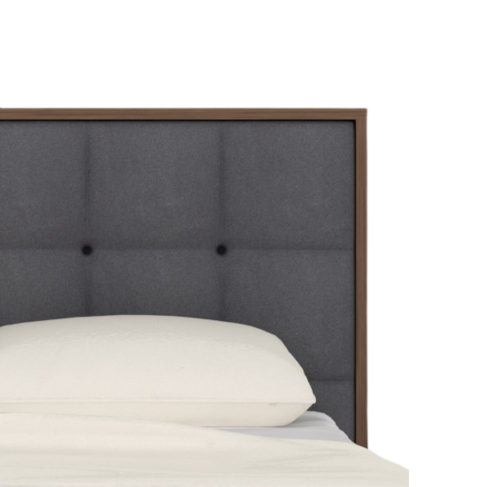 Calla Beds in Walnut/Grey - Kingsize