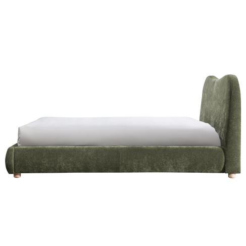 Wave Beds in Olive Soft Weave - Double